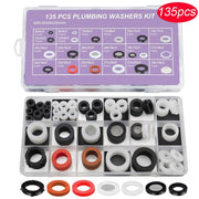 135pcs Universal Plumbing Washer Kit