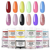 12pcs Nail Art Dipping Powder