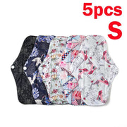 5 x Washable Reusable Cloth Sanitary Pads