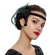 Flapper Headband 1920s Great Gatsby Headpiece