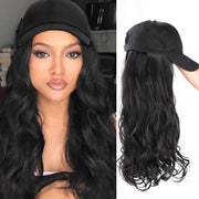 Baseball Cap Hair Extensions Wig Hat