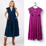 Maternity Midi Dress