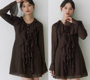 Ruffle Mini Dress