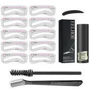 Eyebrow Stamp Eye Brow Shapeing Stencil Kit