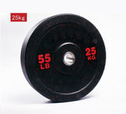 Bumper Plates 25kg Pair Olympic Rubber Weight Plates 2 x 25kg 50mm Hole