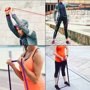 Black 60 Pounds Resistance Bands