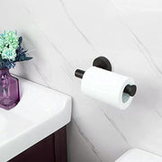 Toilet Paper Roll Holder + Towel Ring Set