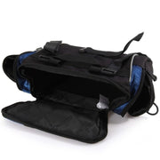5L Blue Bike Handlebar Bag Bicycle Front Tube Frame Shoulder Sling Bag Waterproof