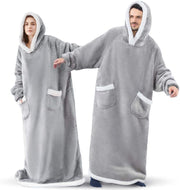 Blanket Hoodie Sweatshirt Ultra Plush Fleece Oversized Unisex