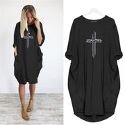 Cotton Shirt Dress Boho Summer Dresses Womens Clothing Size 20
