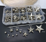 150pcs Star Studs Nailheads Rivet Kit