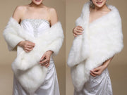 Fur Shawl Wrap Shrug Long 3027320