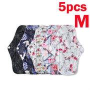 5 x Washable Reusable Cloth Sanitary Pads