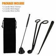 Candle Snuffer Wick Trimmer Dipper Extinguish Accessories Cutter Kit