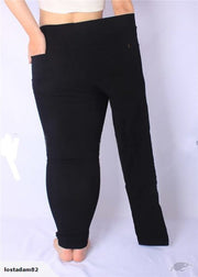Womens Pants High Waist Pockets Leggings Size 20