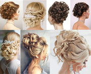 Hair Bun Extension Dark Brown