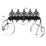 Filigree Queen Crown Gothic Tiara Hairband