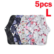 5pcs Washable Reusable Pads L