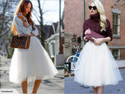 White Tutu Skirt Summer Dress Womens Clothing Plus Size 22
