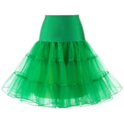 Green Petticoat Underskirt Womens Clothing Size 22