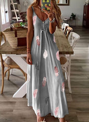 Maxi Dress Boho Summer Dresses Womens Clothing Size 12