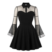 Rockabilly Midi Dress Womens Clothing Size 14-16