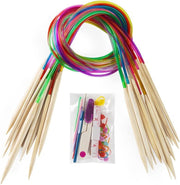 Bamboo Knitting Needles Set