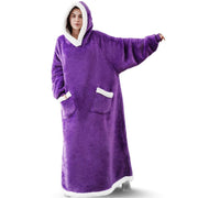 Blanket Hoodie Sweatshirt Ultra Plush Fleece Oversized Unisex