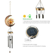 Sun Moon Solar Wind Chimes