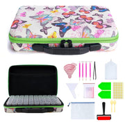 94pcs Diamond Painting Storage Case Organiser 60 Bottles & Accessories