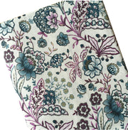 Cotton Linen Craft Fabric Floral 1x1.5M