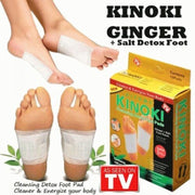 10 Patches Gold Kinoki Detox Foot Pads Patches with Adhesives