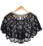 Shawl Bolero Jacket Flapper Evening Cape