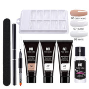 Extension Gel Nail Kit + Mini Nail Lamp UV Extension Gels