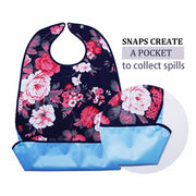 Adult Bib Washable Reusable Waterproof Clothing Protector