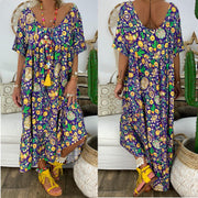 Maxi Dress Floral Summer Dresses Womens Clothing Plus Size 20