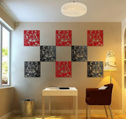 Wall Hanging Room Divider Screens Partition White