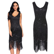 Flapper Dress Gatsby Ball Evening Dress Womens Clothing Size 20