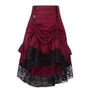 Steampunk Lace Skirt Womens Clothing Size 14
