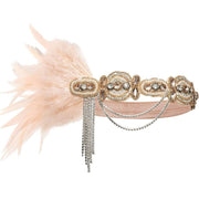 Flapper Headband 1920s Great Gatsby Headpiece