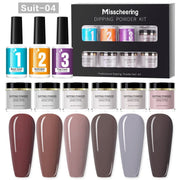 Nail Art Dipping Powder Manicure Set Nail Essential Kit
