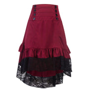 Burlesque Skirt Steampunk Vintage Costume Size 12-14