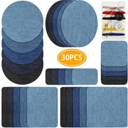 Carft DIY Repair Iron On Denim Fabric Patches