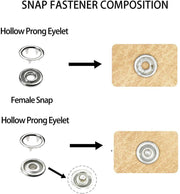 Snap Buttons Fasteners