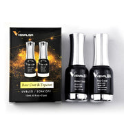 Nail Polish UV Gel Top Coat Base Coat Set