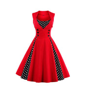 Rockabilly Midi Dress Womens Clothing Size 18