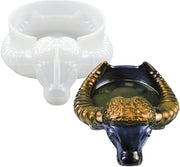 Bull Ashtray Resin Moulds Silicone Molds