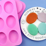 Oval Silicone Mould Soap Mold