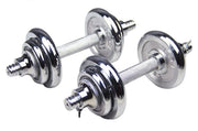20Kg Cast Iron Dumbbell Barbell Set
