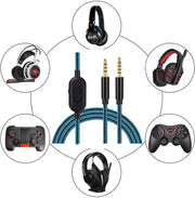 Audio Cable Cord Volume Control for Astro A10 A30 A40 Gaming Headset